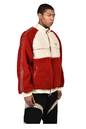 TC TWO TONE SHERPA / RED