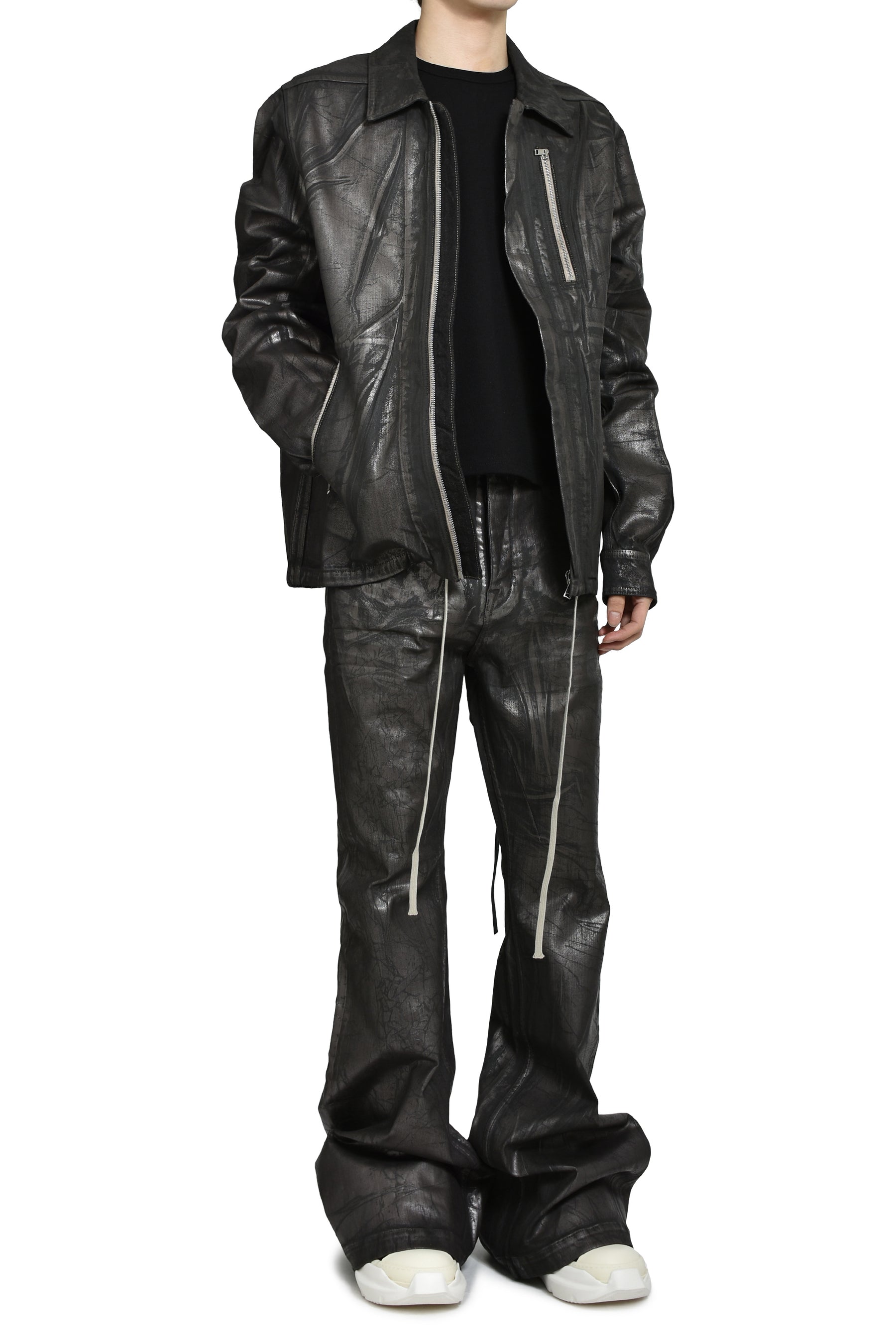 CONCEALED ZIPFRONT JKT / BRONZE