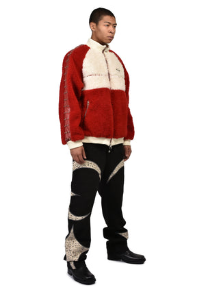 TC TWO TONE SHERPA / RED