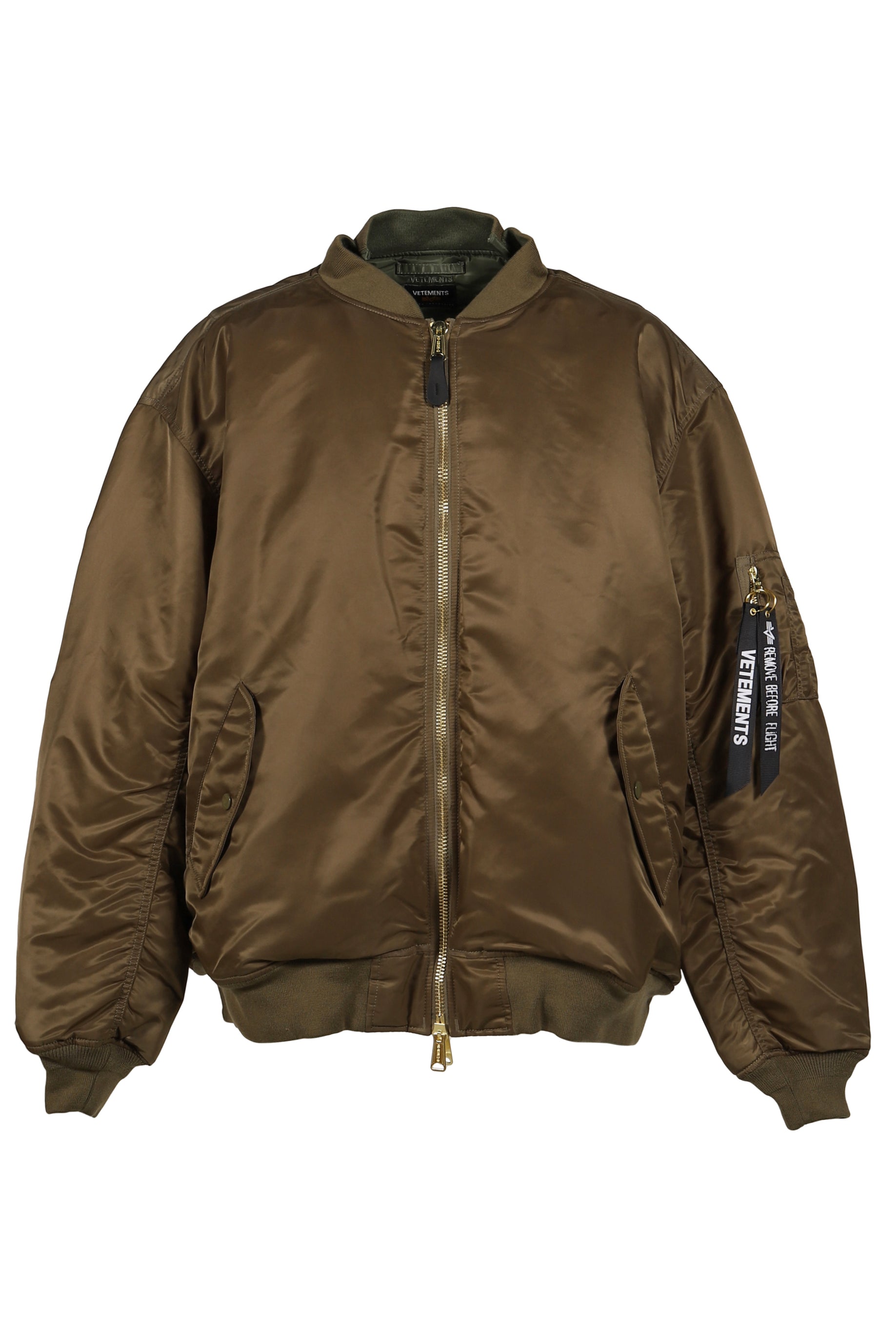 CUT-UP BOMBER JACKET / GRN