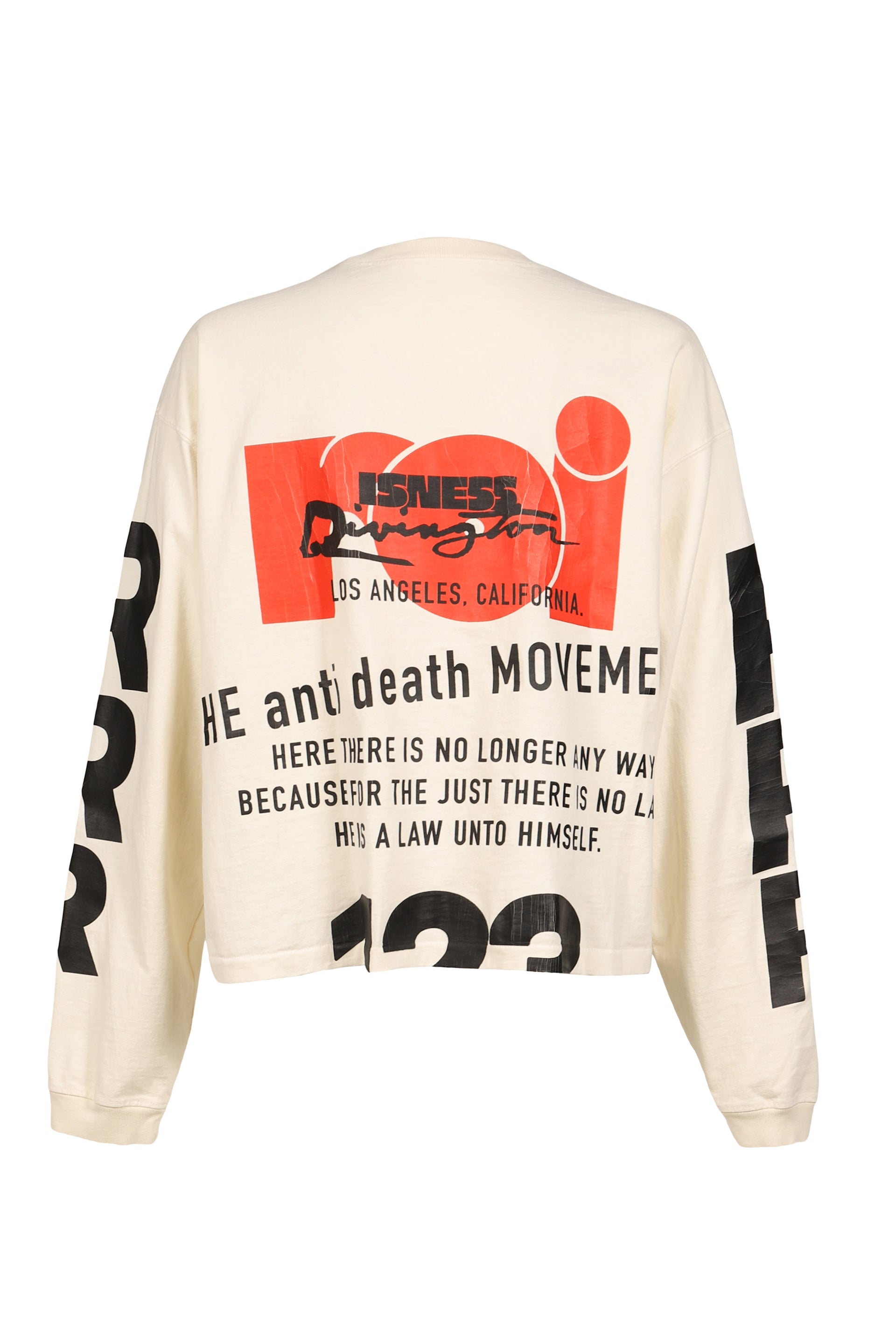 ISNESS CVA LS TEE / MAX WHITE