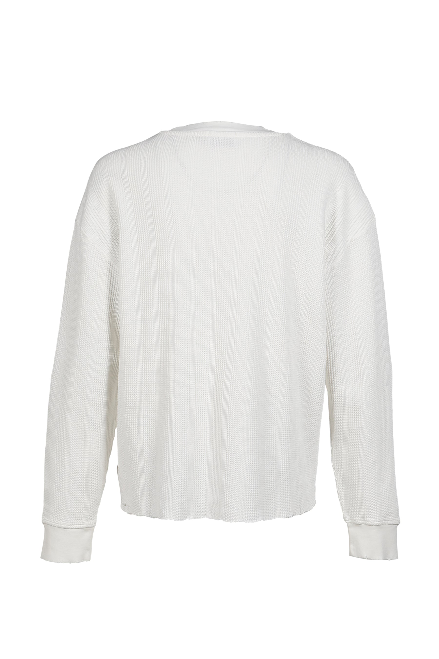 DESTROYER CROSS WAFFLE LS / VINTAGE WHT