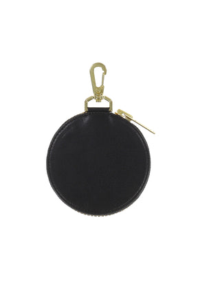 CIRCLE COIN CASE / BLACK