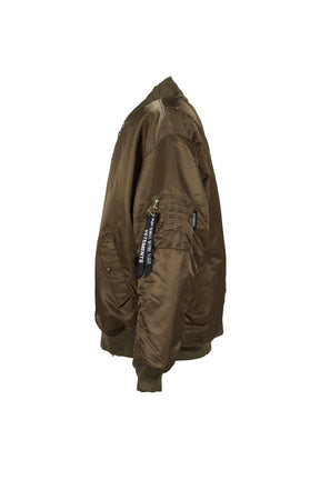 CUT-UP BOMBER JACKET / GRN