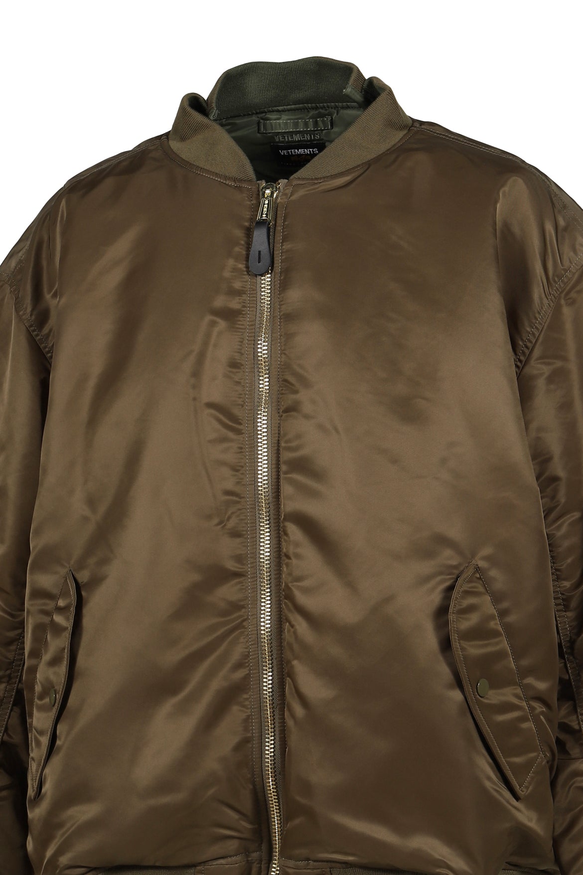 CUT-UP BOMBER JACKET / GRN