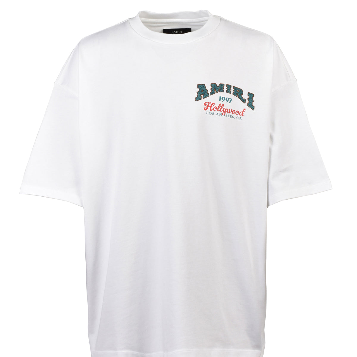AMIRI アミリ FW26 AMIRI HOLLYWOOD OS TEE / WHT - NUBIAN ヌビアン