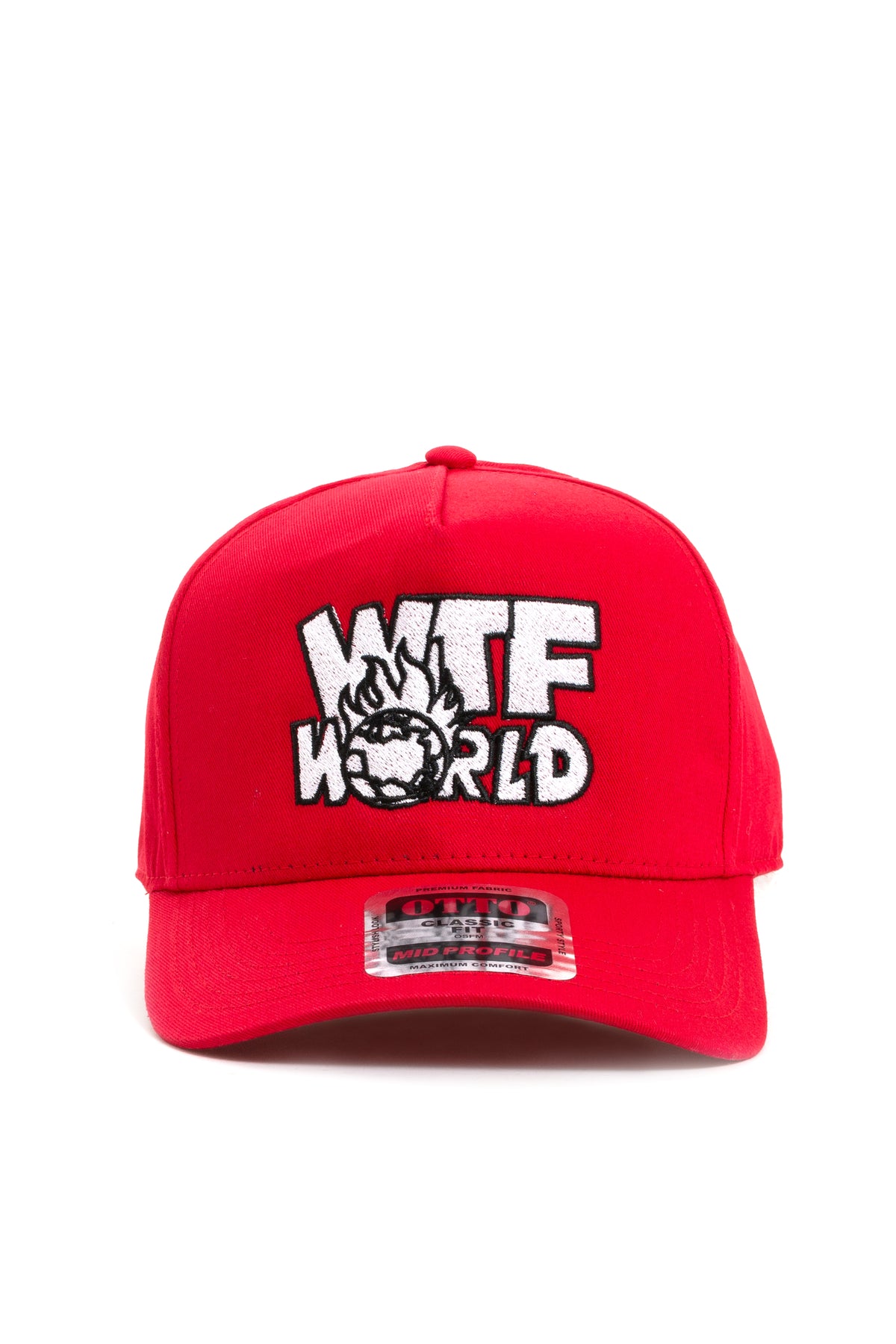 WTF WORLD HAT / RED