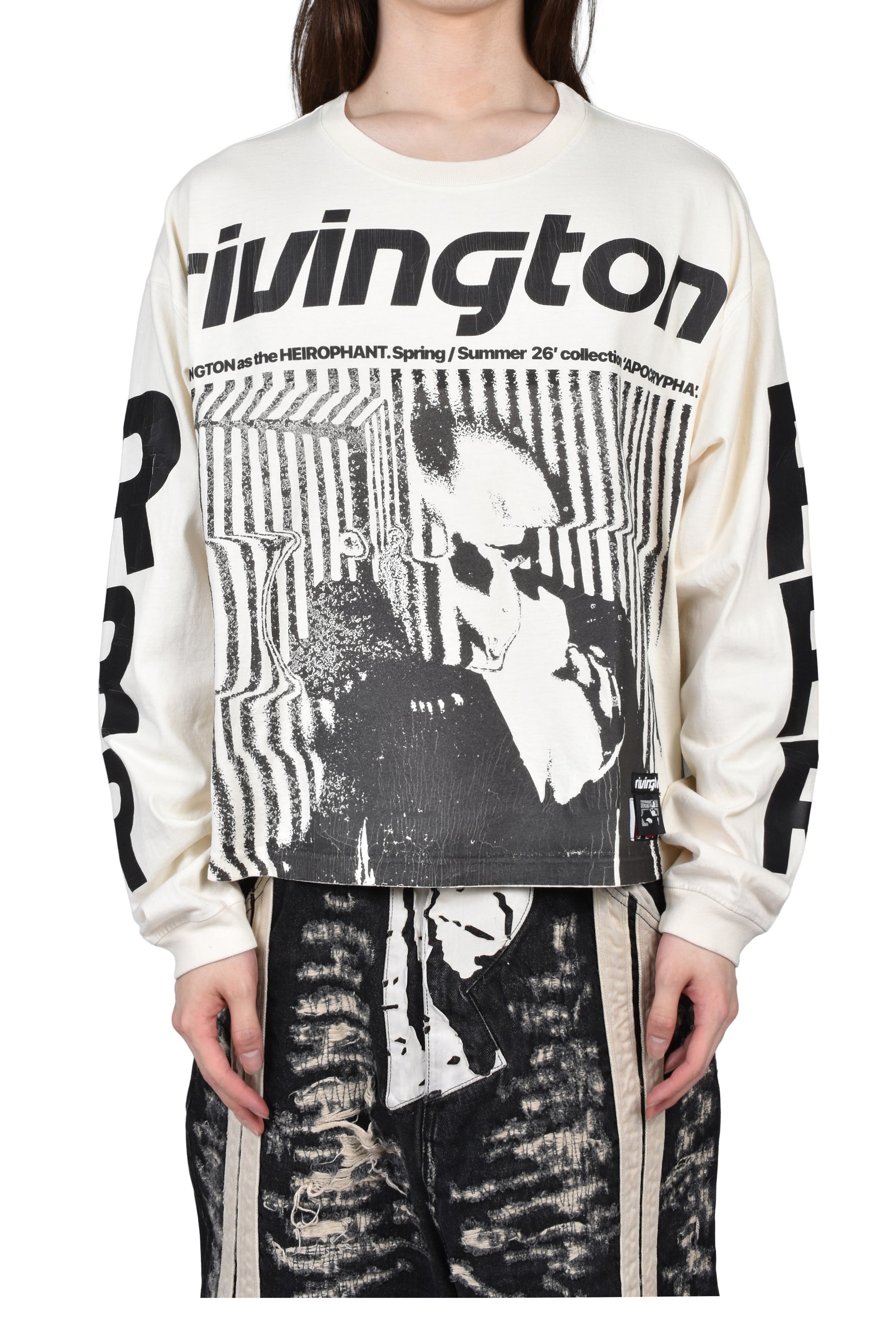 ISNESS CVA LS TEE / MAX WHITE