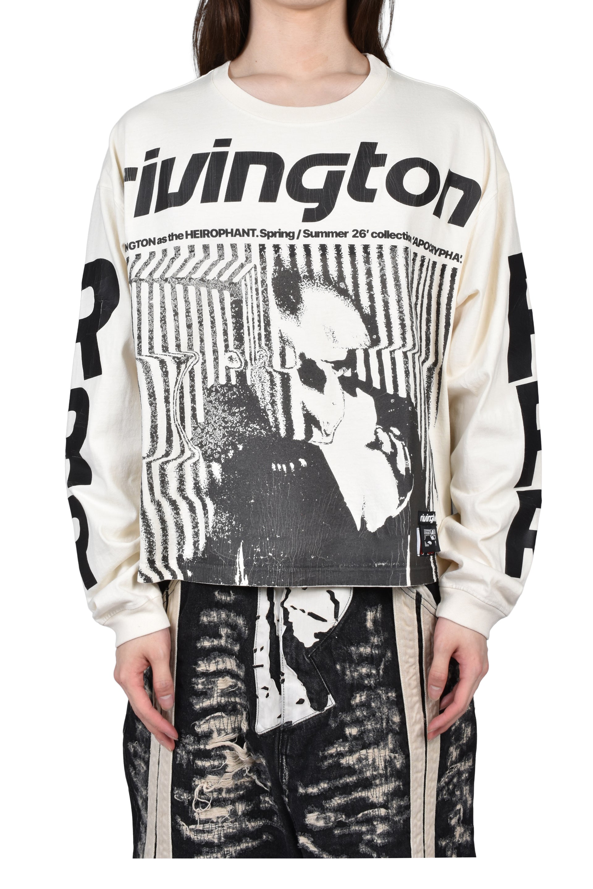 ISNESS CVA LS TEE / MAX WHITE