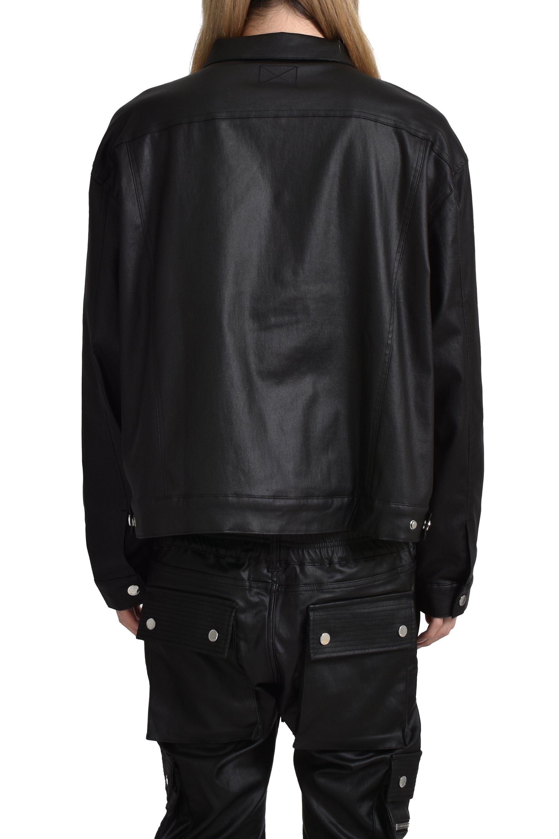 WAX TRUCKER JACKET / BLK