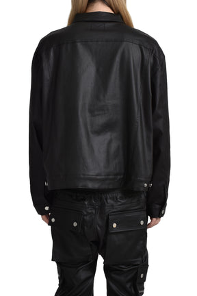 WAX TRUCKER JACKET / BLK