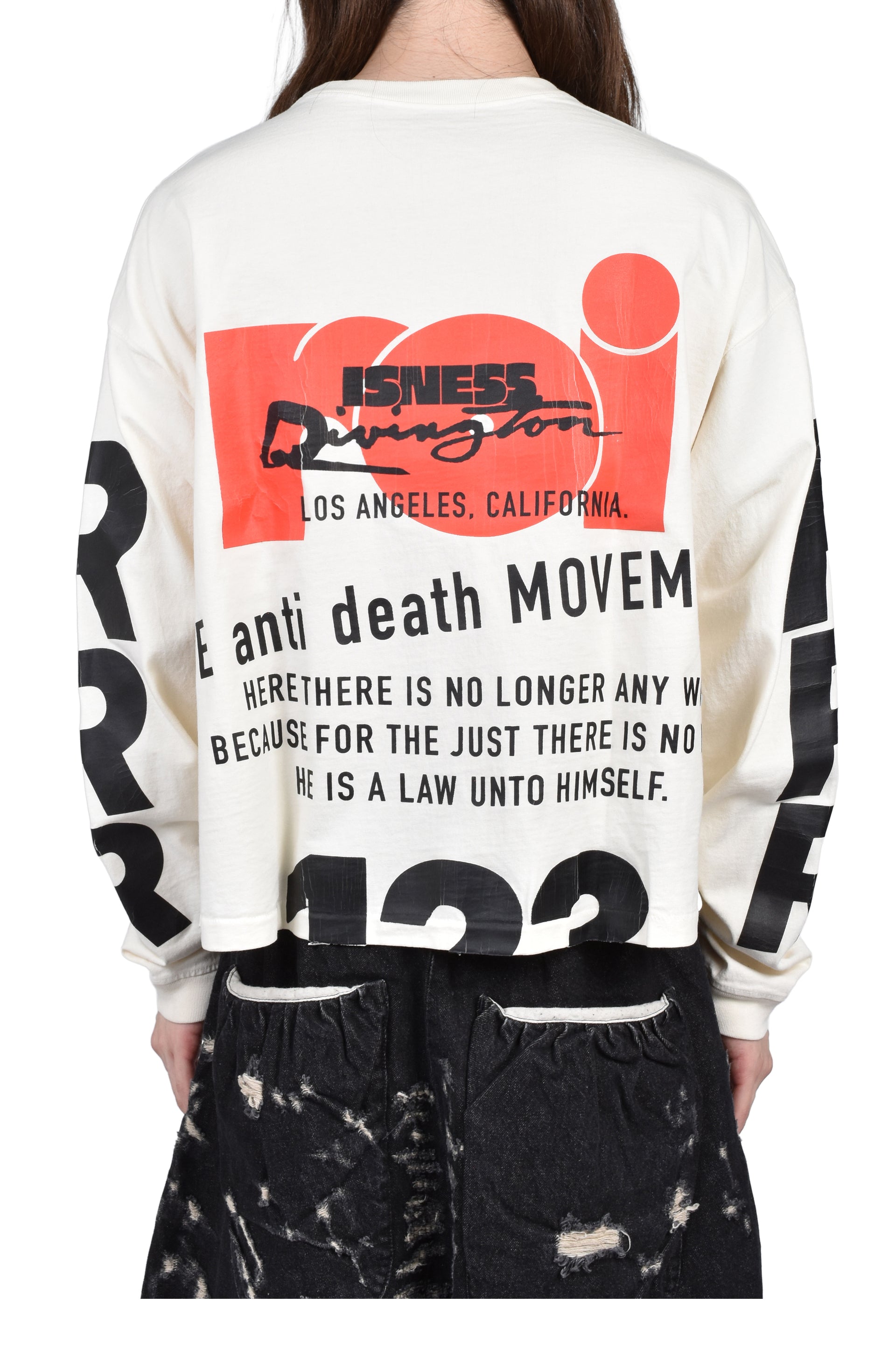 ISNESS CVA LS TEE / MAX WHITE