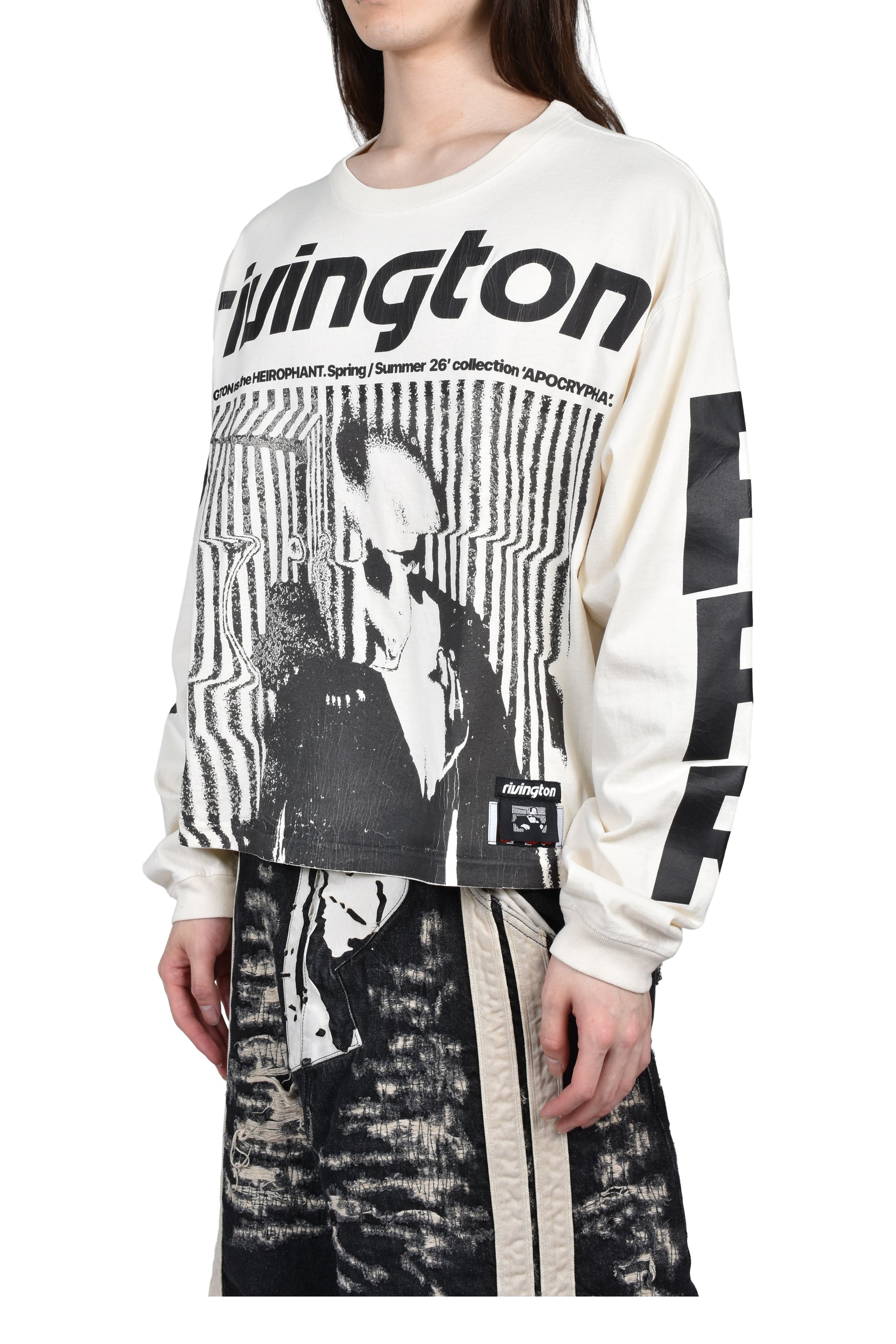 ISNESS CVA LS TEE / MAX WHITE