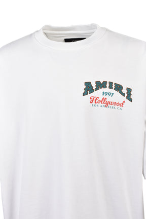 AMIRI HOLLYWOOD OS TEE / WHT
