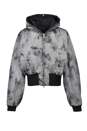 KIEFER WAXED BOMBER / RUST GRY