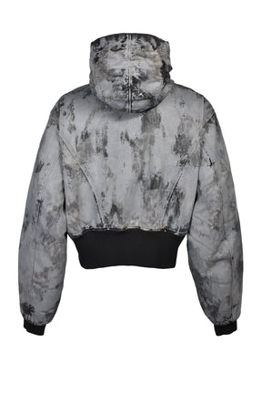 KIEFER WAXED BOMBER / RUST GRY