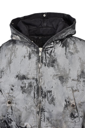 KIEFER WAXED BOMBER / RUST GRY