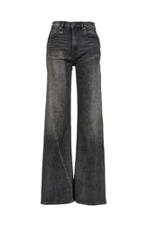 TWISTED SEAM FLARE JEAN / BLACK