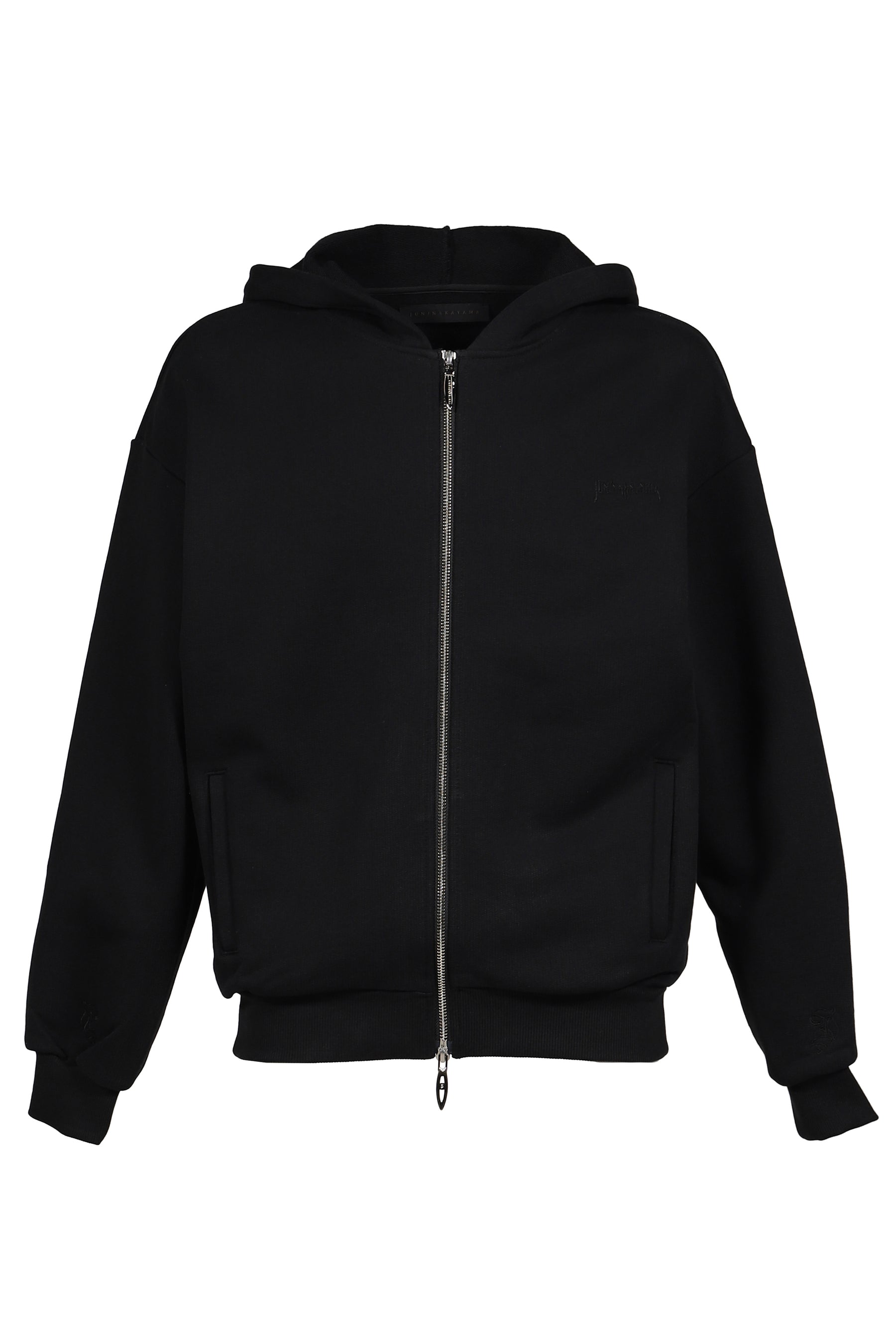 CLASSIC ZIPUP HOODIE / BLK