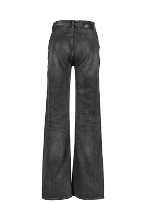 TWISTED SEAM FLARE JEAN / BLACK