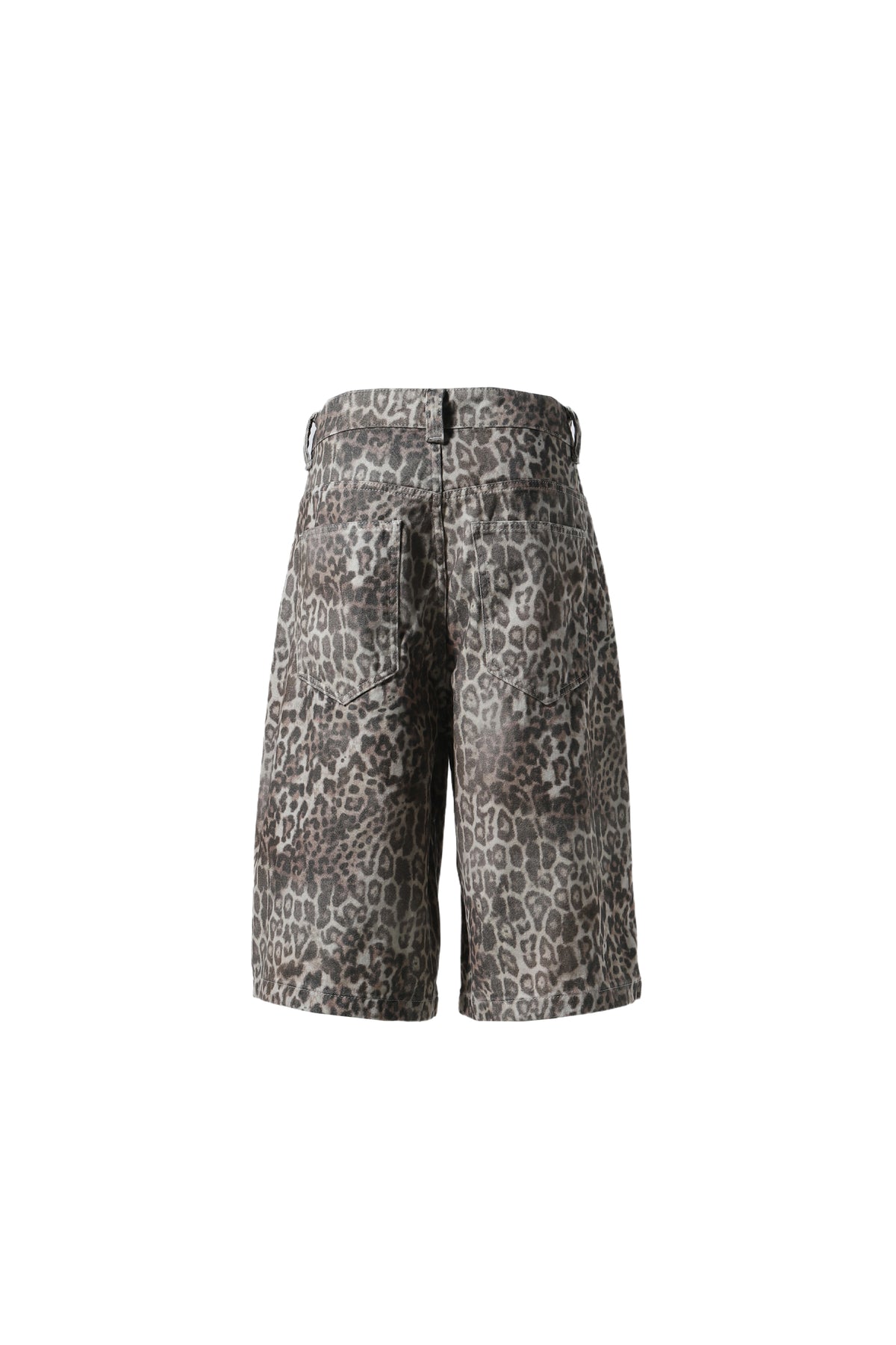 LEOPARD FADE COLOSSUS JORTS / LEOPARD