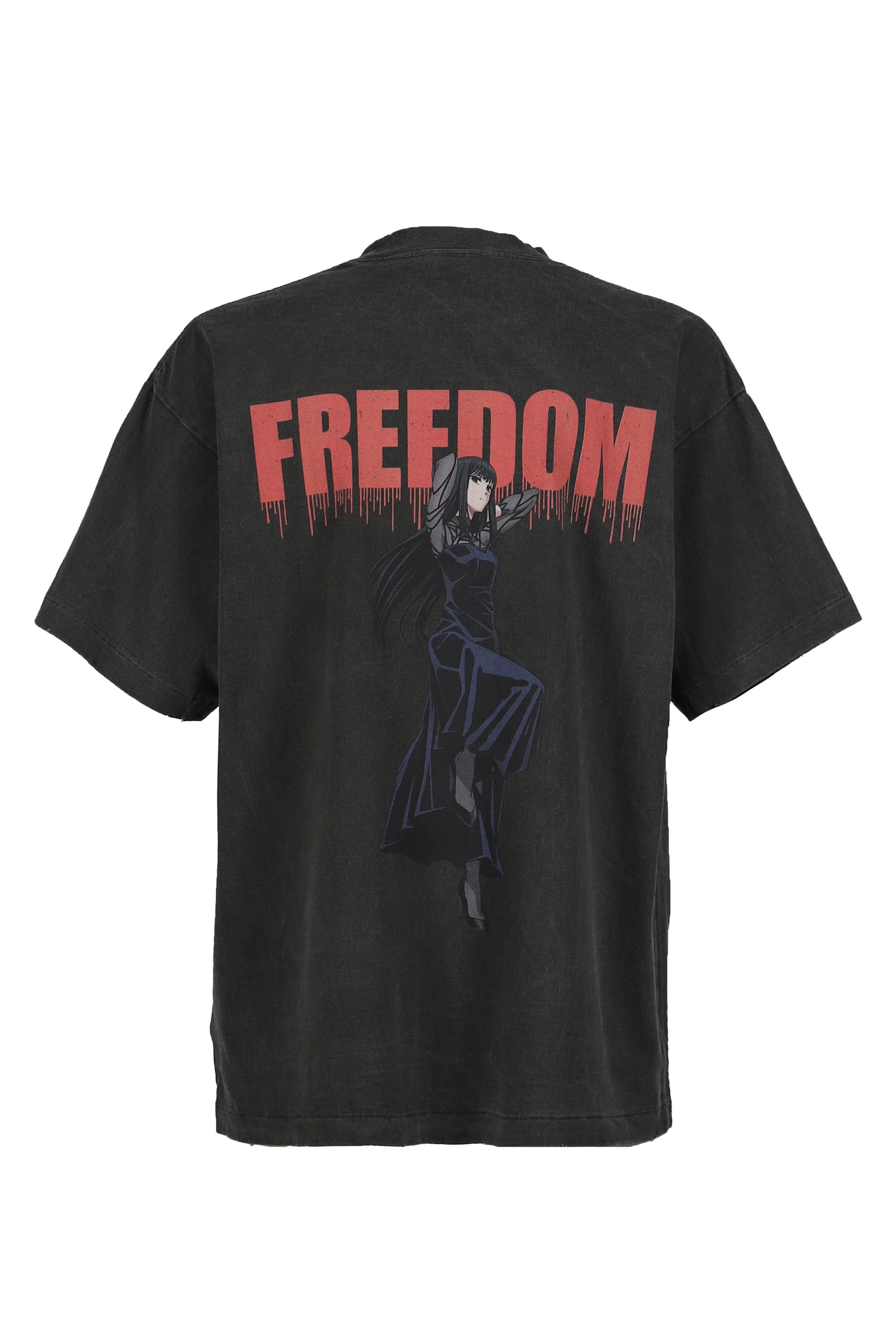 S/S T-SHIRT (OSARAGI) / BLK