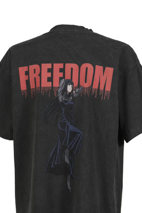 S/S T-SHIRT (OSARAGI) / BLK