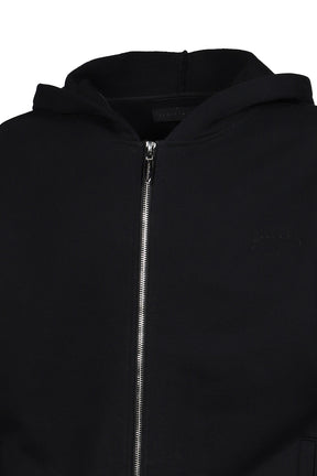 CLASSIC ZIPUP HOODIE / BLK