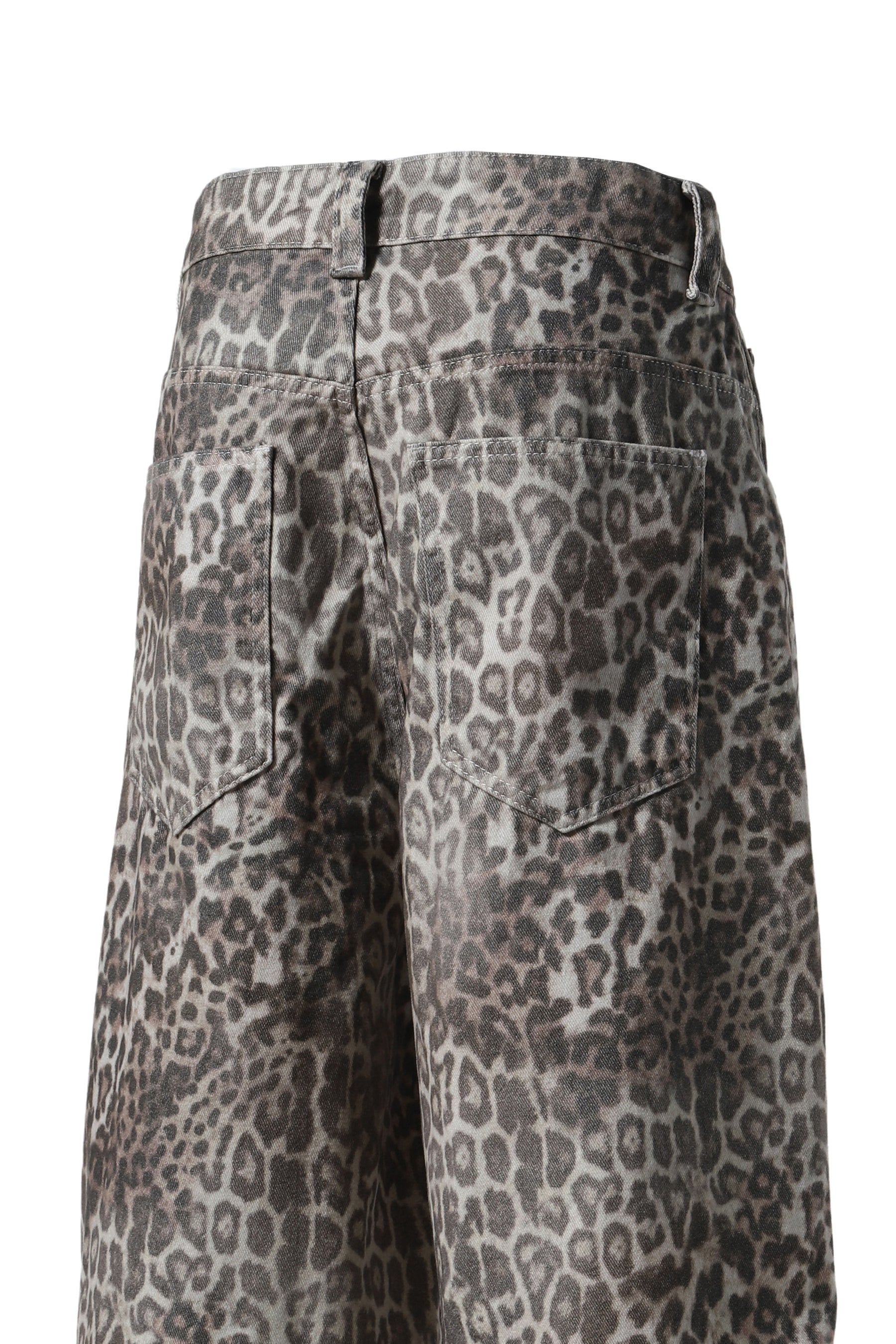 LEOPARD FADE COLOSSUS JORTS / LEOPARD