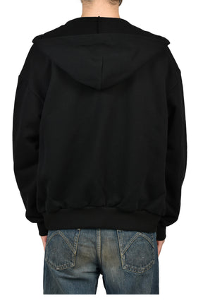 CLASSIC ZIPUP HOODIE / BLK