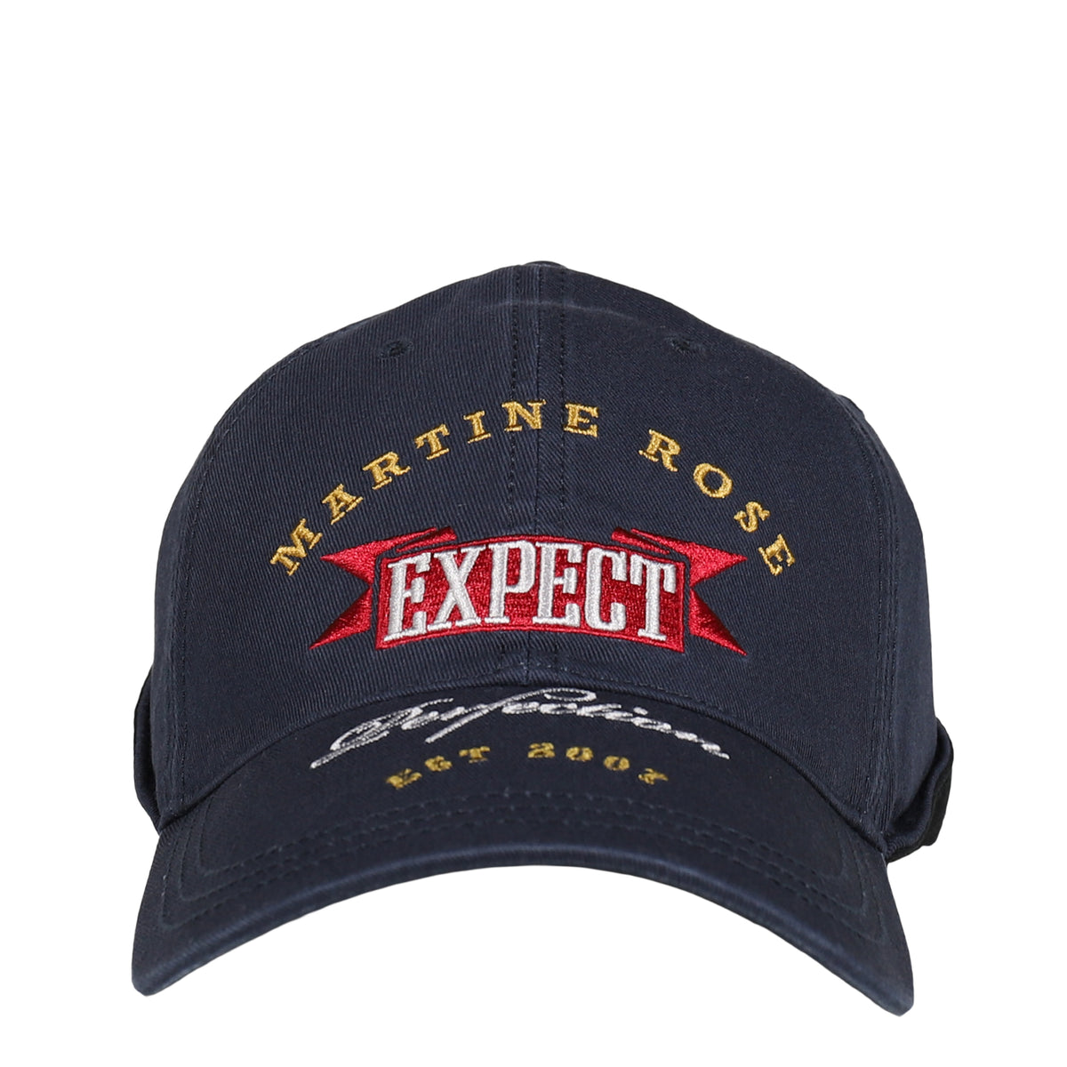 N*0様 NAPA by Martine Rose ナパ マーティンローズ ダウ Martine Rose マーティン ローズ SS26 ROLL BACK CAP / BLK - NUBIAN