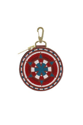 BLACKMEANS CIRCLED POUCH / RED