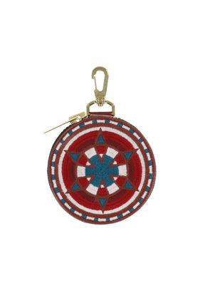 BLACKMEANS CIRCLED POUCH / RED