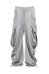 CARGO X4 SWEATPANTS JERSEY / GRY
