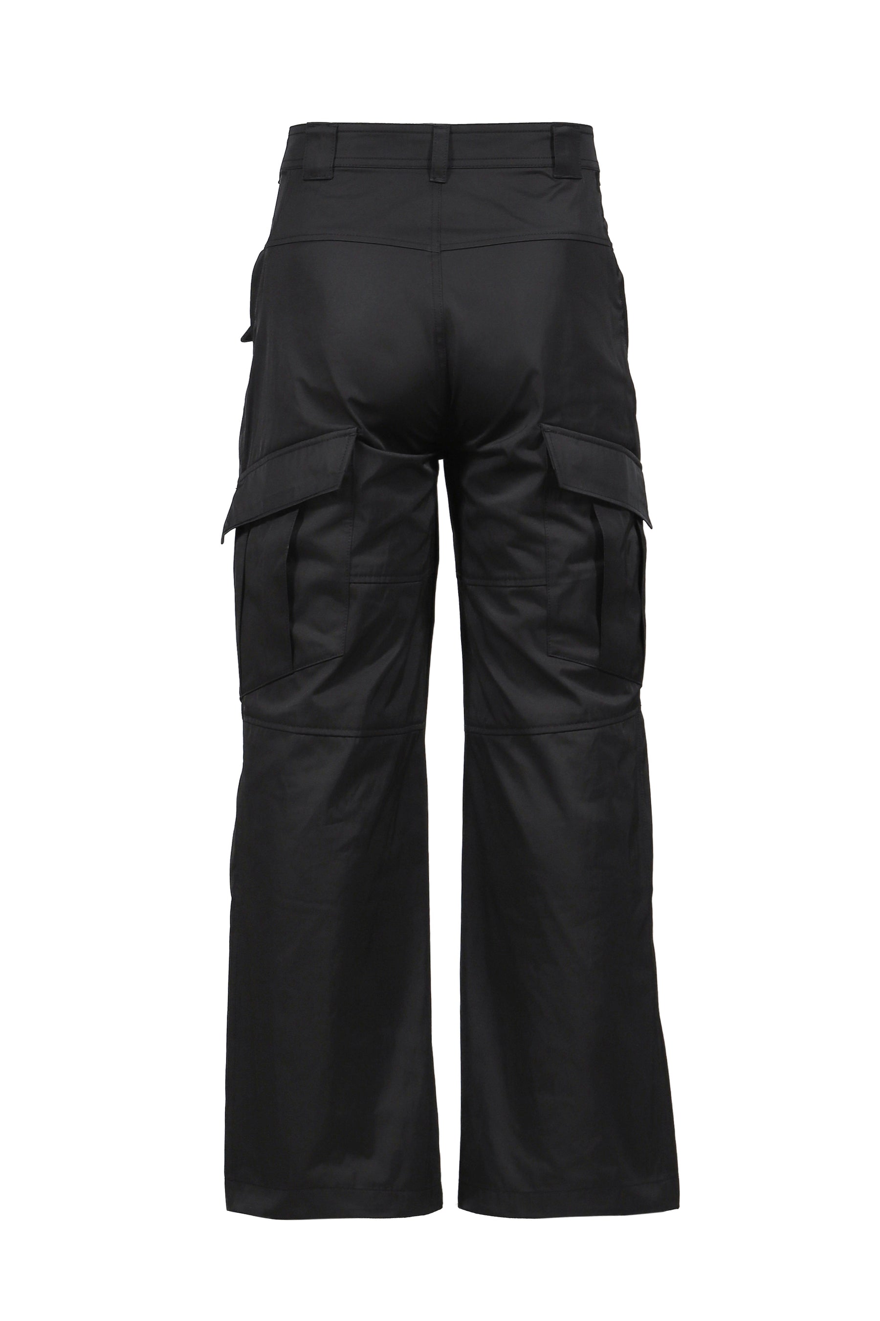 3-WAY ZIP CARGO TROUSERS / BLK