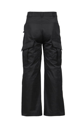3-WAY ZIP CARGO TROUSERS / BLK