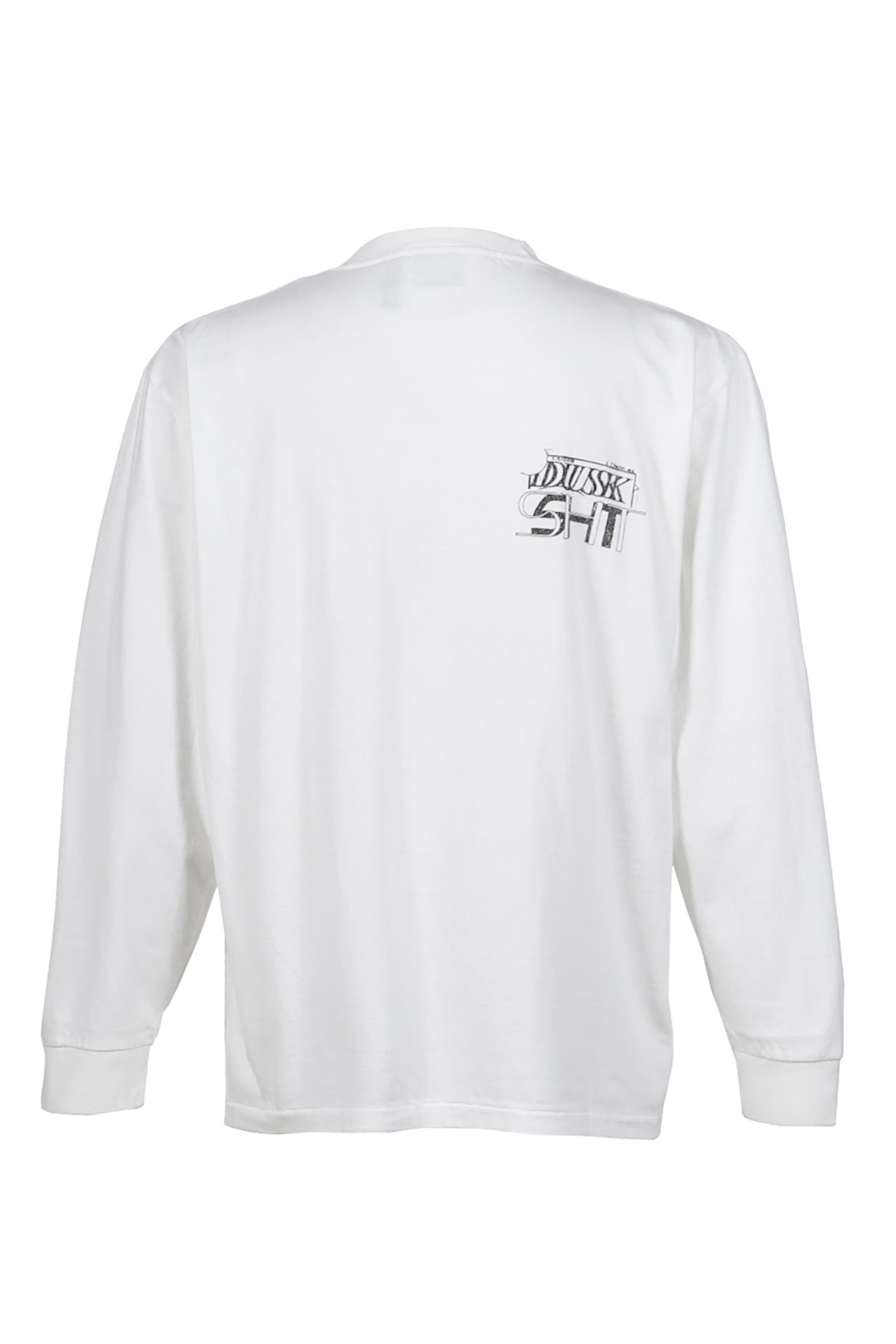 SHT FLATLINE L/S TEE / WHT