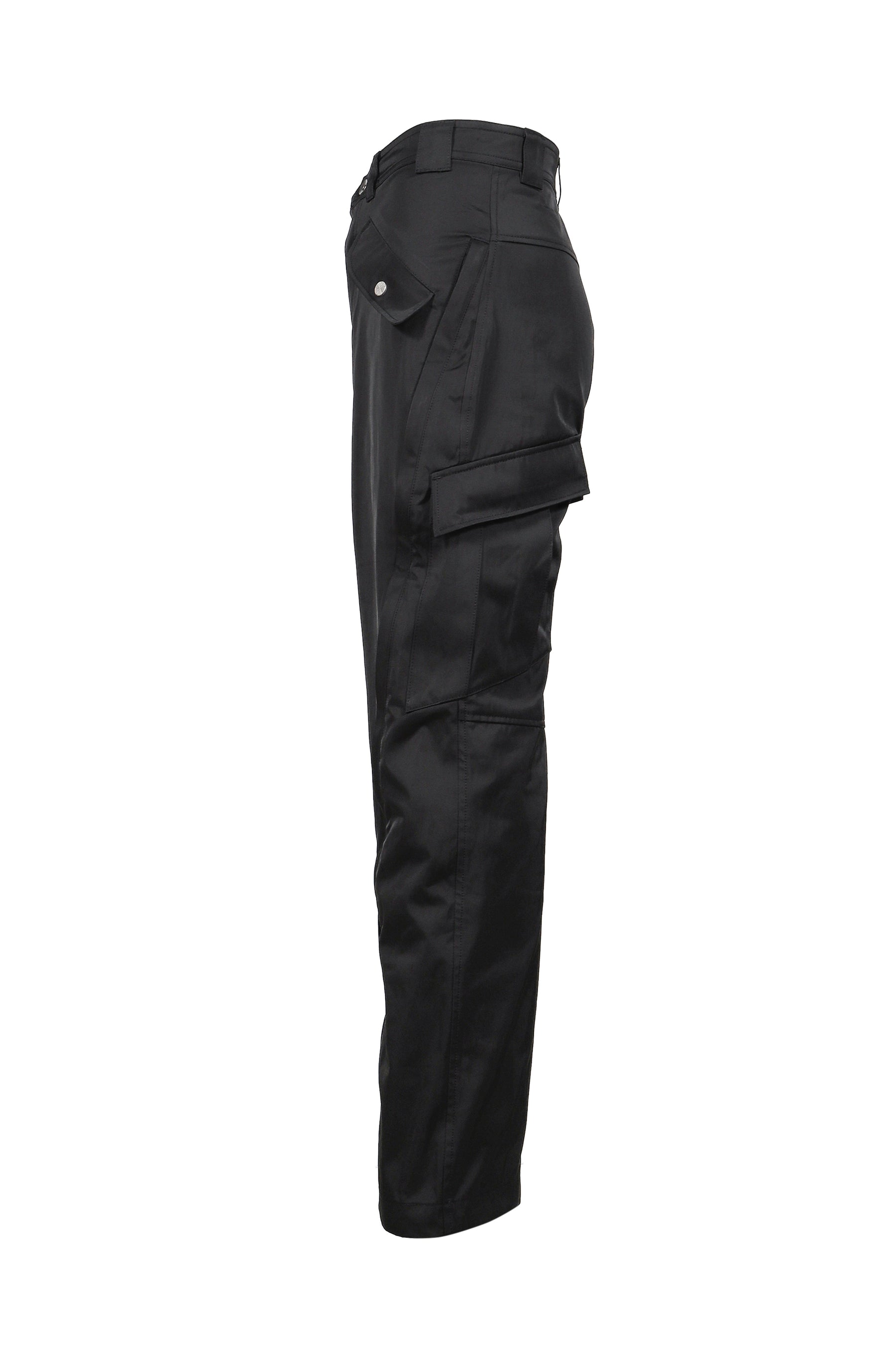 3-WAY ZIP CARGO TROUSERS / BLK