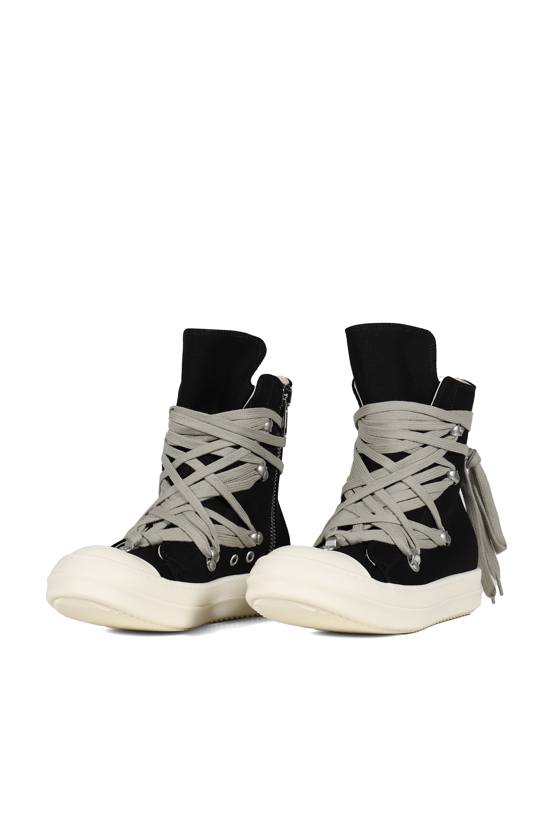 MEGALACE SNEAKS / BLK/MILK/MILK