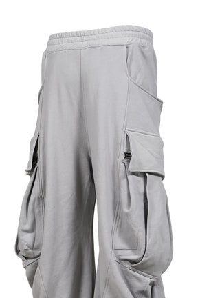CARGO X4 SWEATPANTS JERSEY / GRY