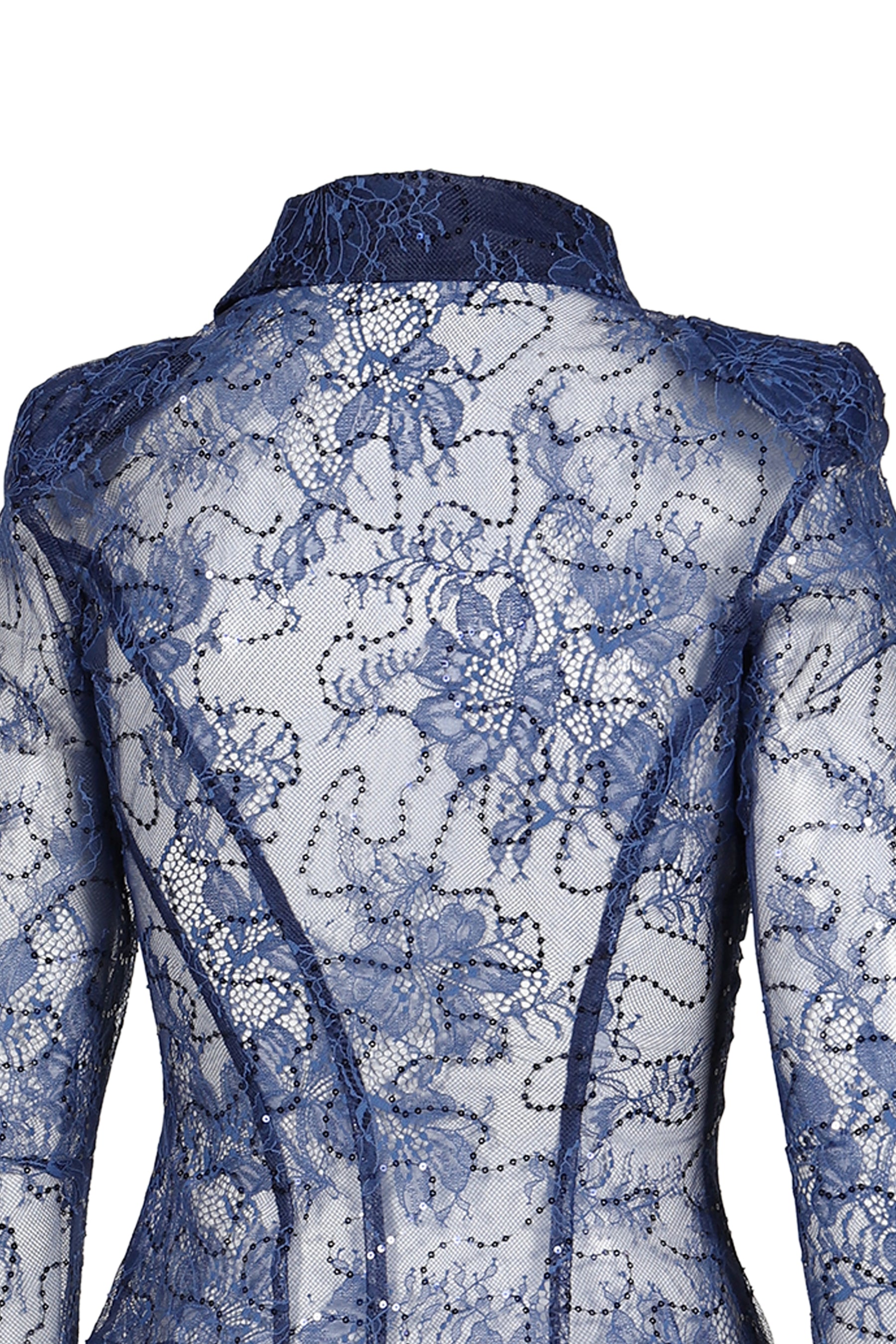 PEAK SHOULDER BLOUSKA / BLU