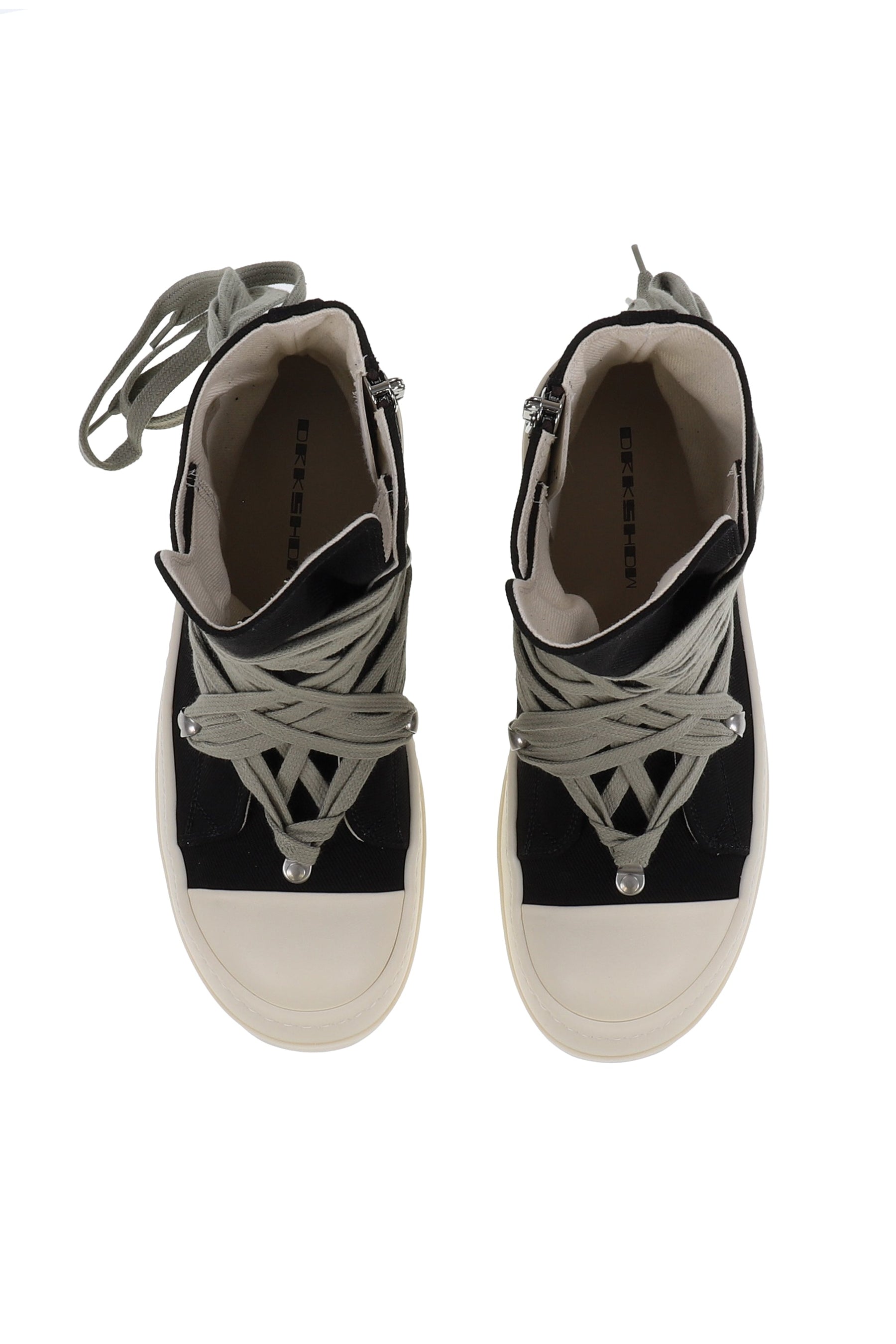 MEGALACE SNEAKS / BLK/MILK/MILK