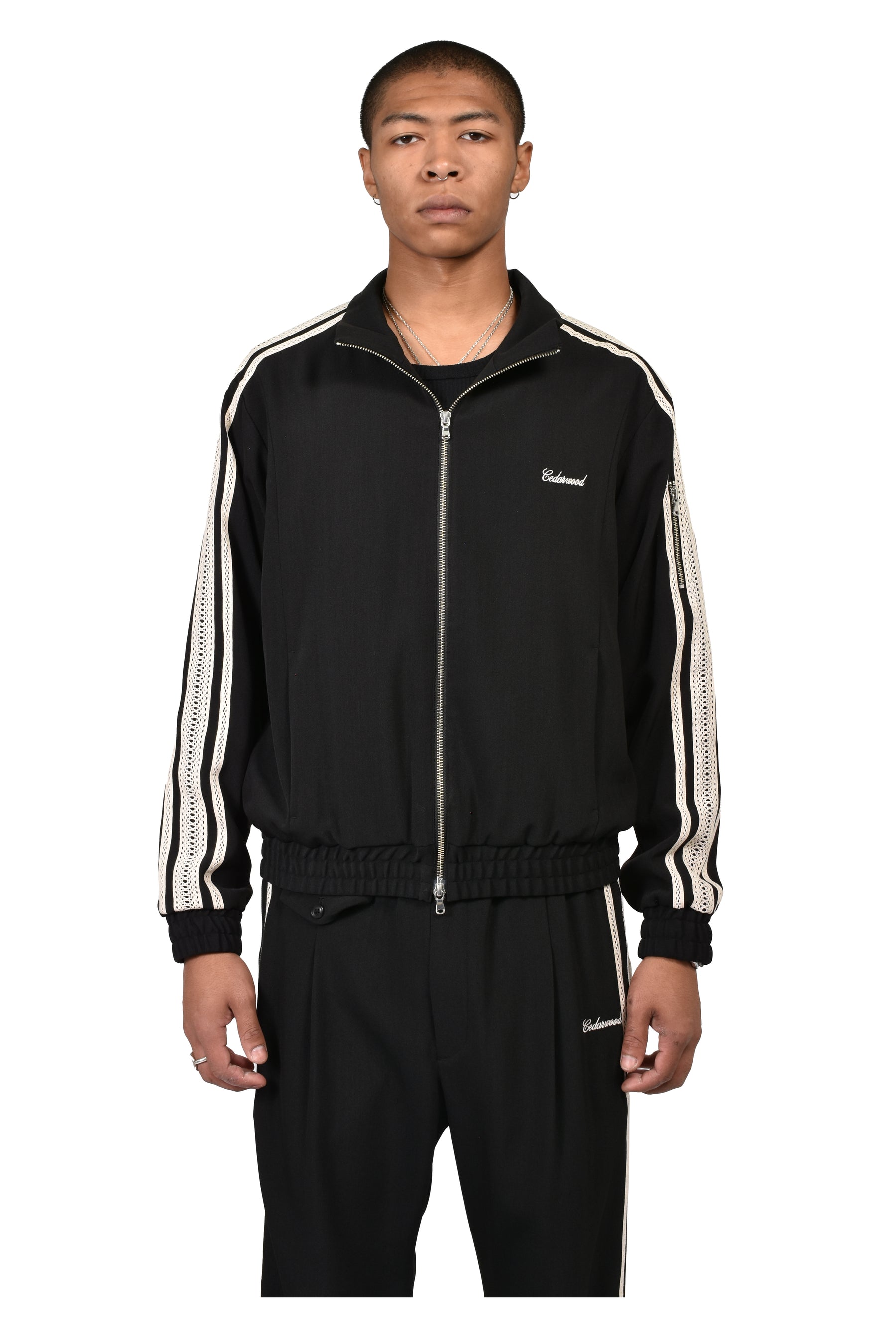 ELEVATED TRACK TOP / BLK