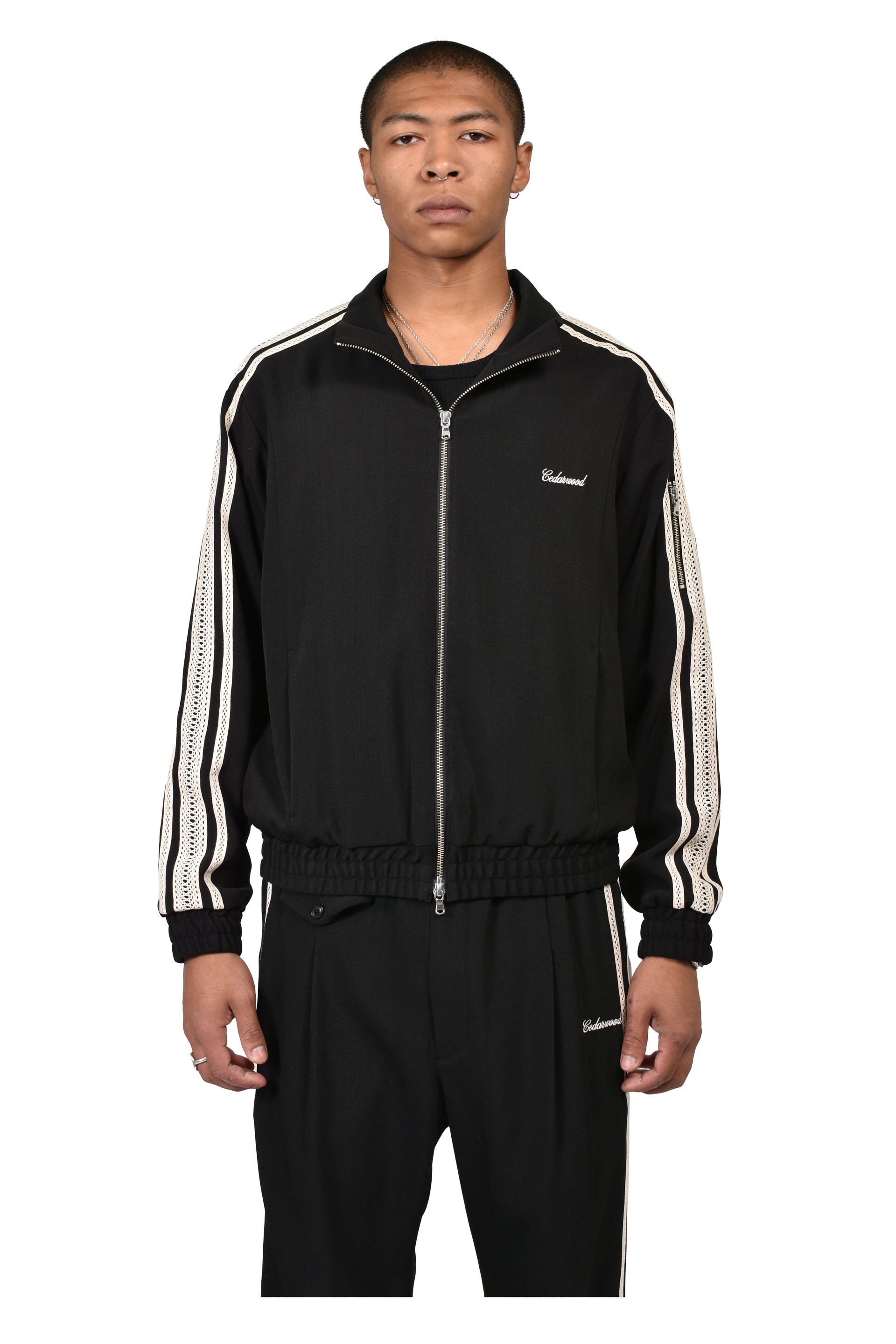ELEVATED TRACK TOP / BLK