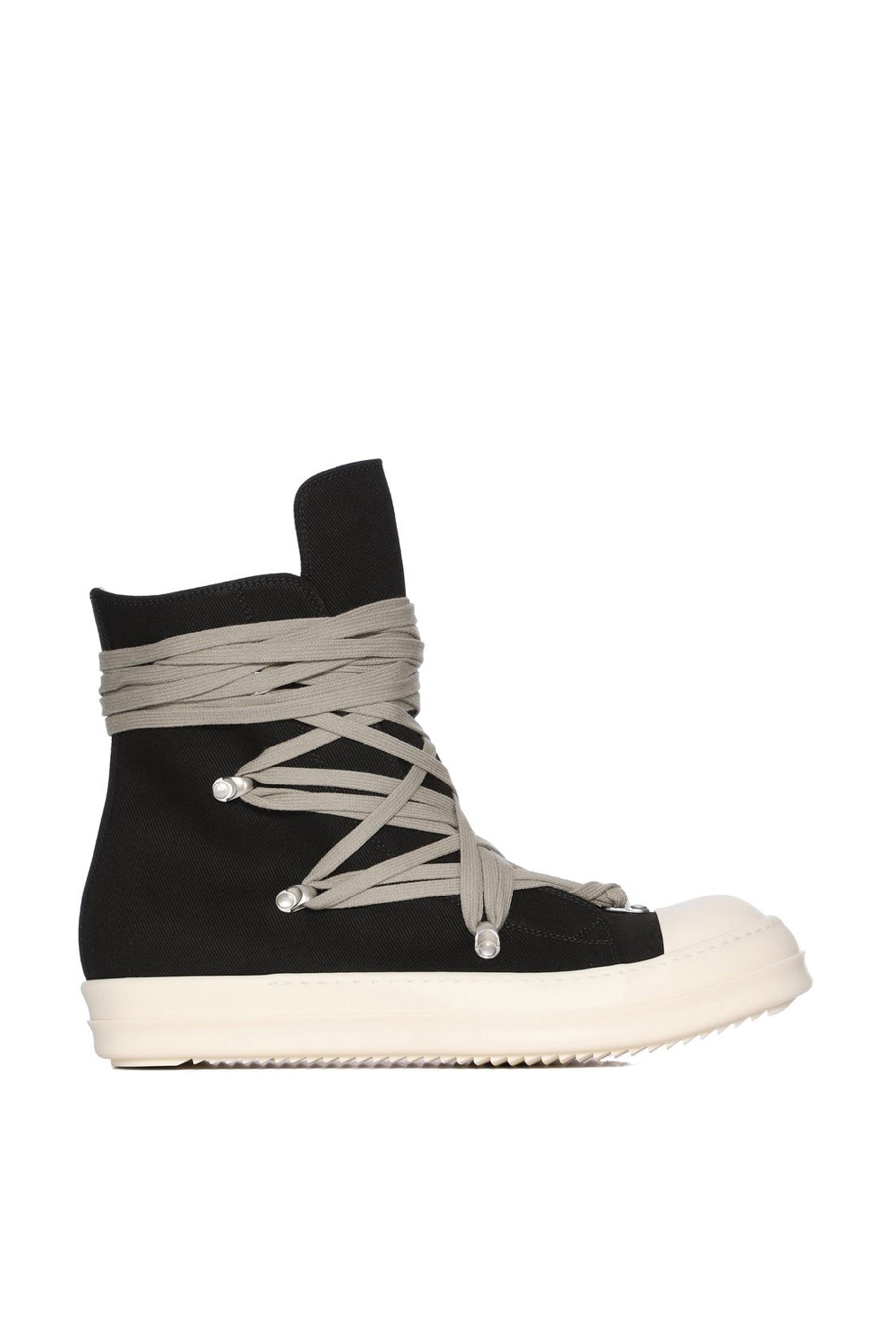 MEGALACE SNEAKS / BLK/MILK/MILK