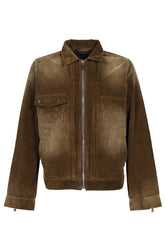 CORDUROY SLIDE JACKET / BRW