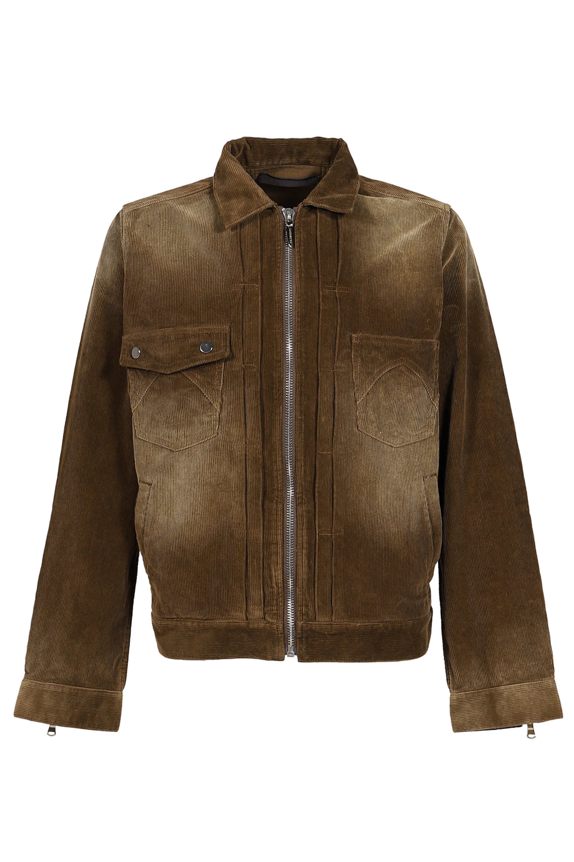 CORDUROY SLIDE JACKET / BRW