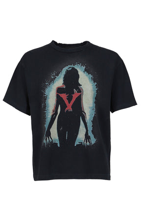 V T-SHIRTS / BLK