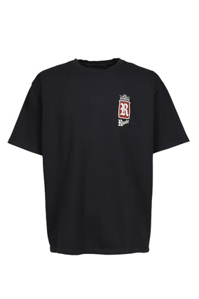 RHUDE FUMAR 91 TEE / BLK