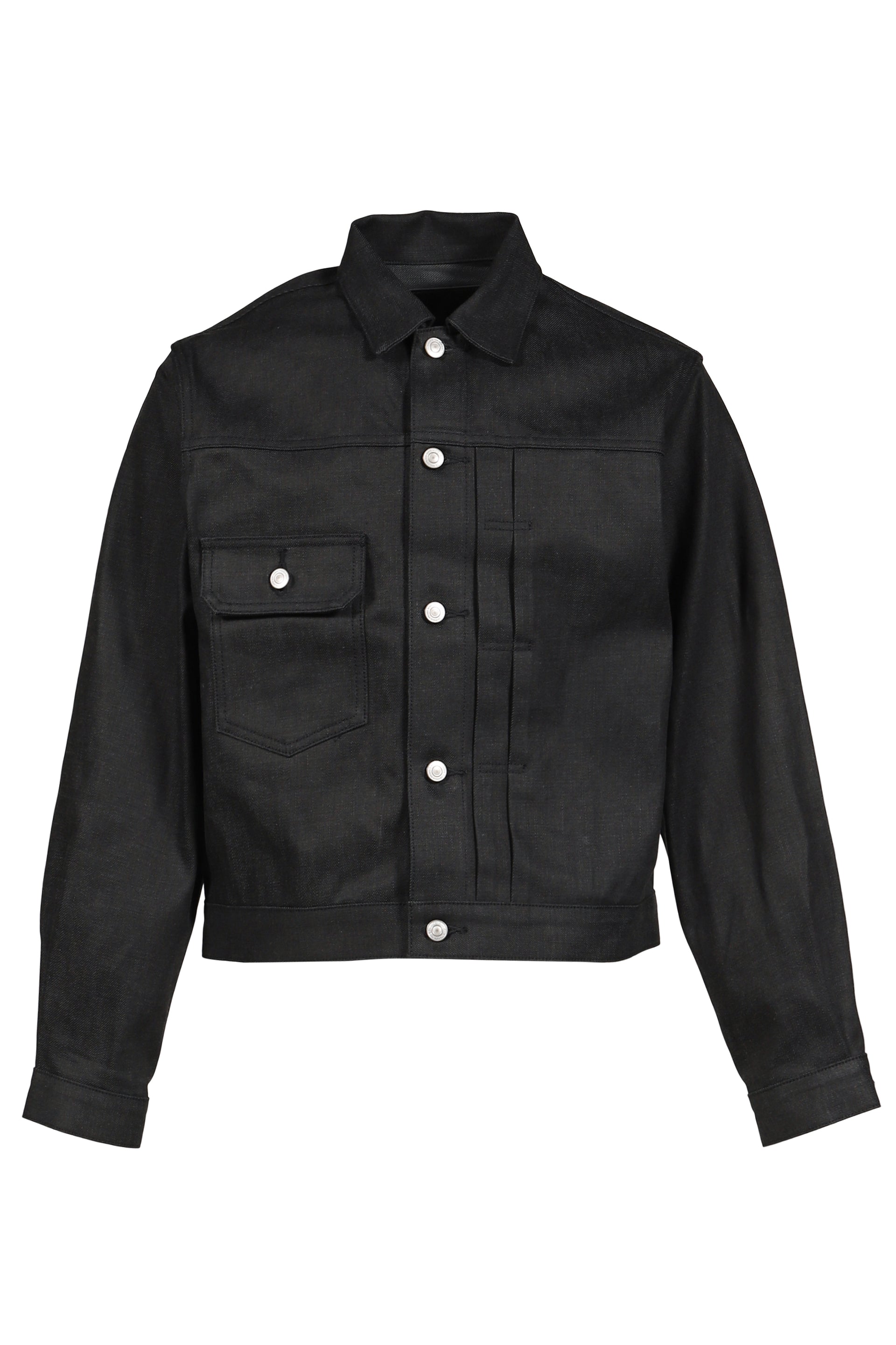 RH TYPE-1 TRUCKER JACKET / RAW BLK